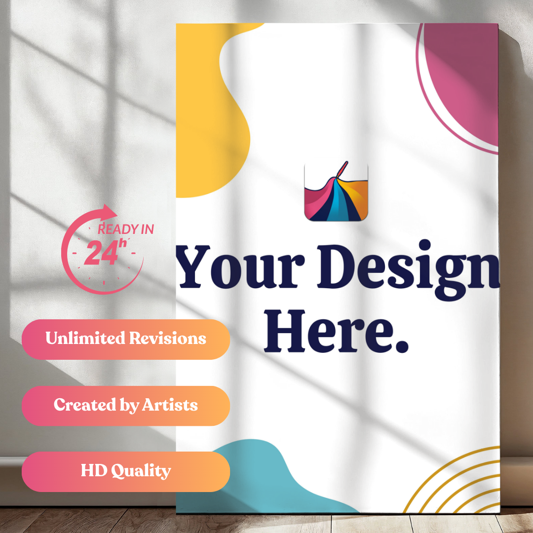 Portrait Print Upgrade: Canvas or Poster