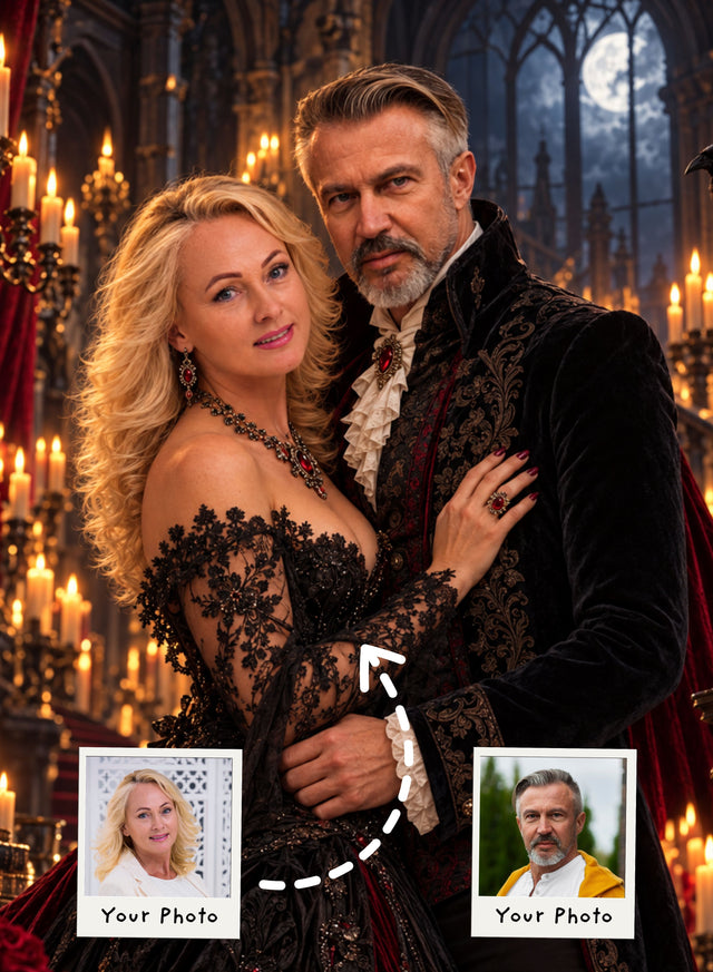The Vampire Royalty Portrait
