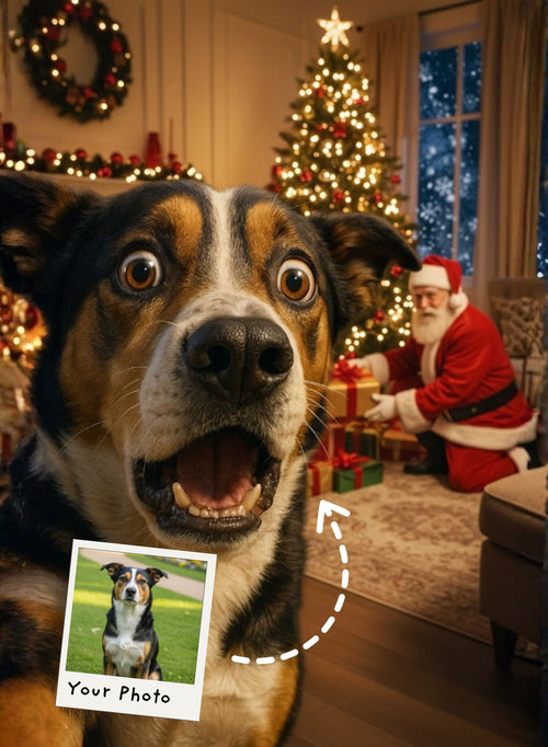 Caught Santa-handed!