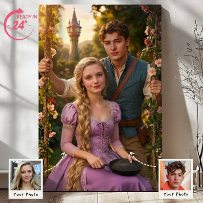 The Tangled Hearts Couple Portrait