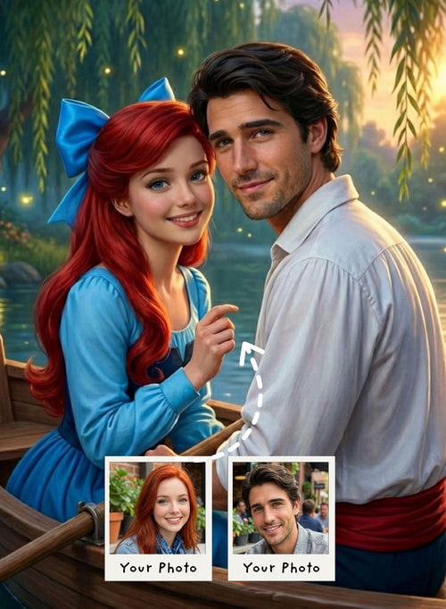 A Love Across the Waves Portrait