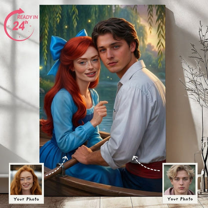 A Love Across the Waves Portrait