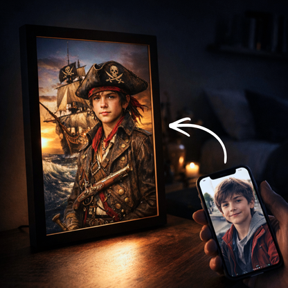 The Pirate Captain Portrait