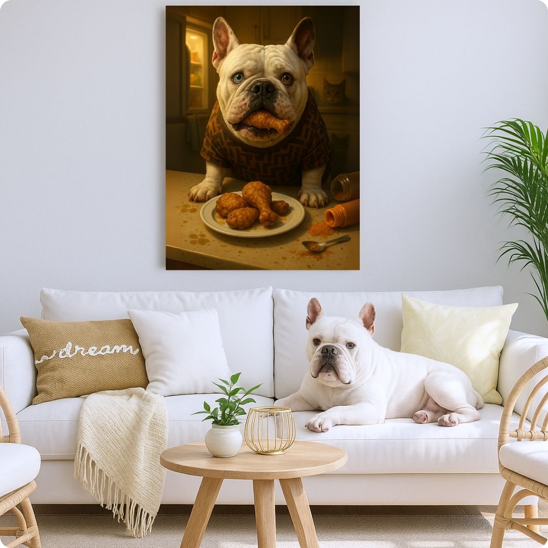 The Paw-ltry Heist Portrait