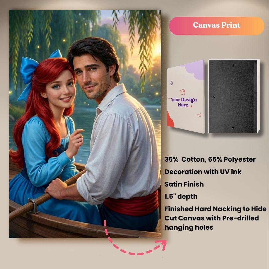 A Love Across the Waves Portrait