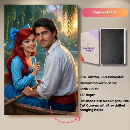 A Love Across the Waves Portrait