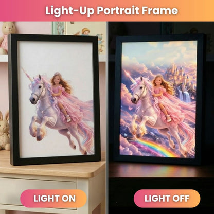 Fairy Dust Unicorn Princess Portrait