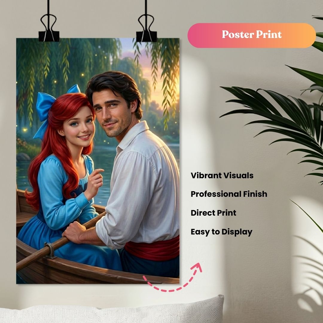 A Love Across the Waves Portrait