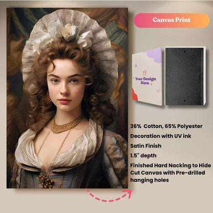 The Florentine Crowned Maiden Portrait