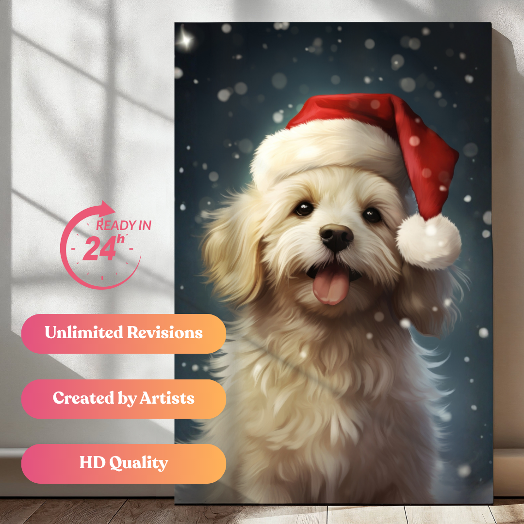 Jingle Paws Christmas Portrait