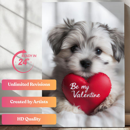 Whisker's Heart Portrait