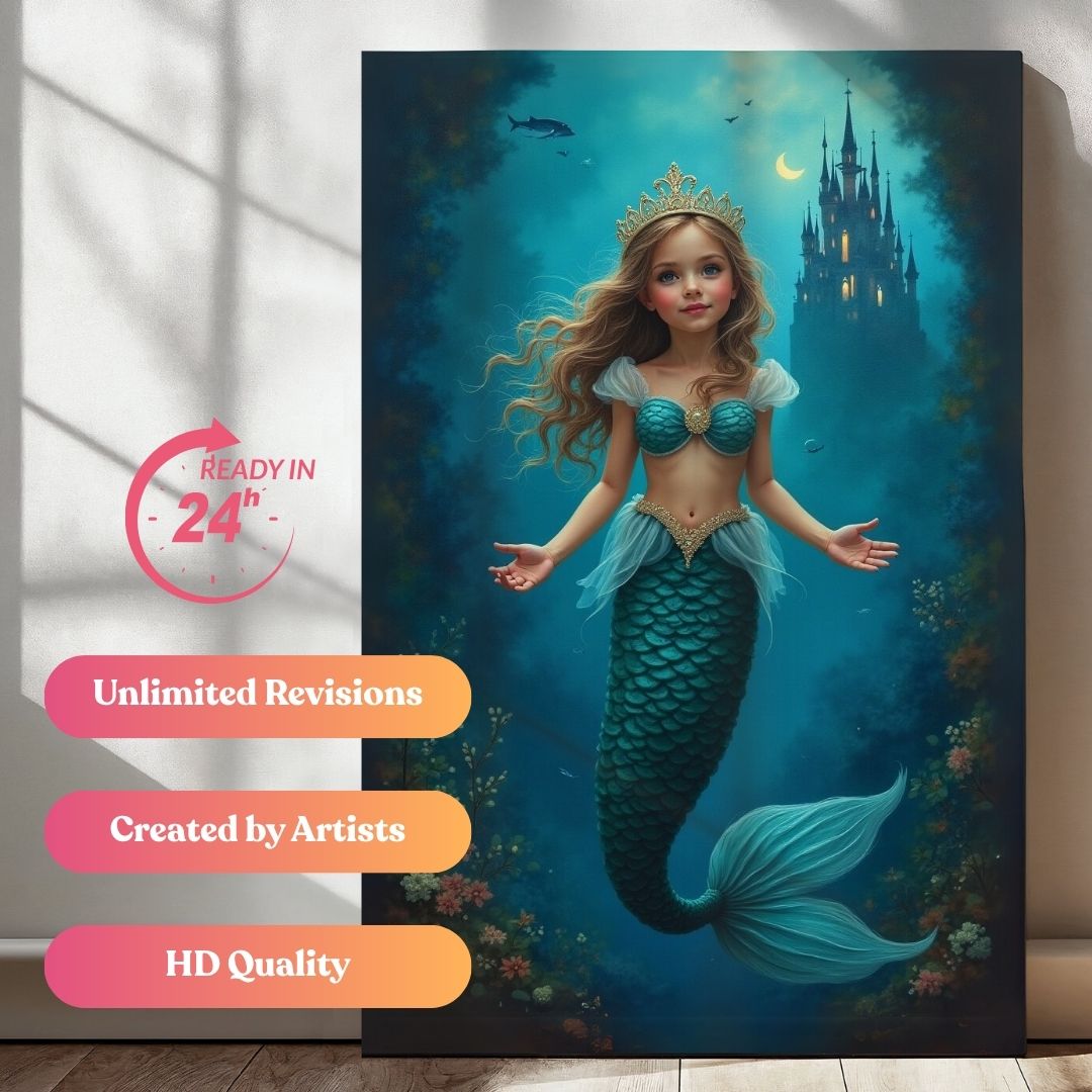 Princess of the Deep Seas Portrait