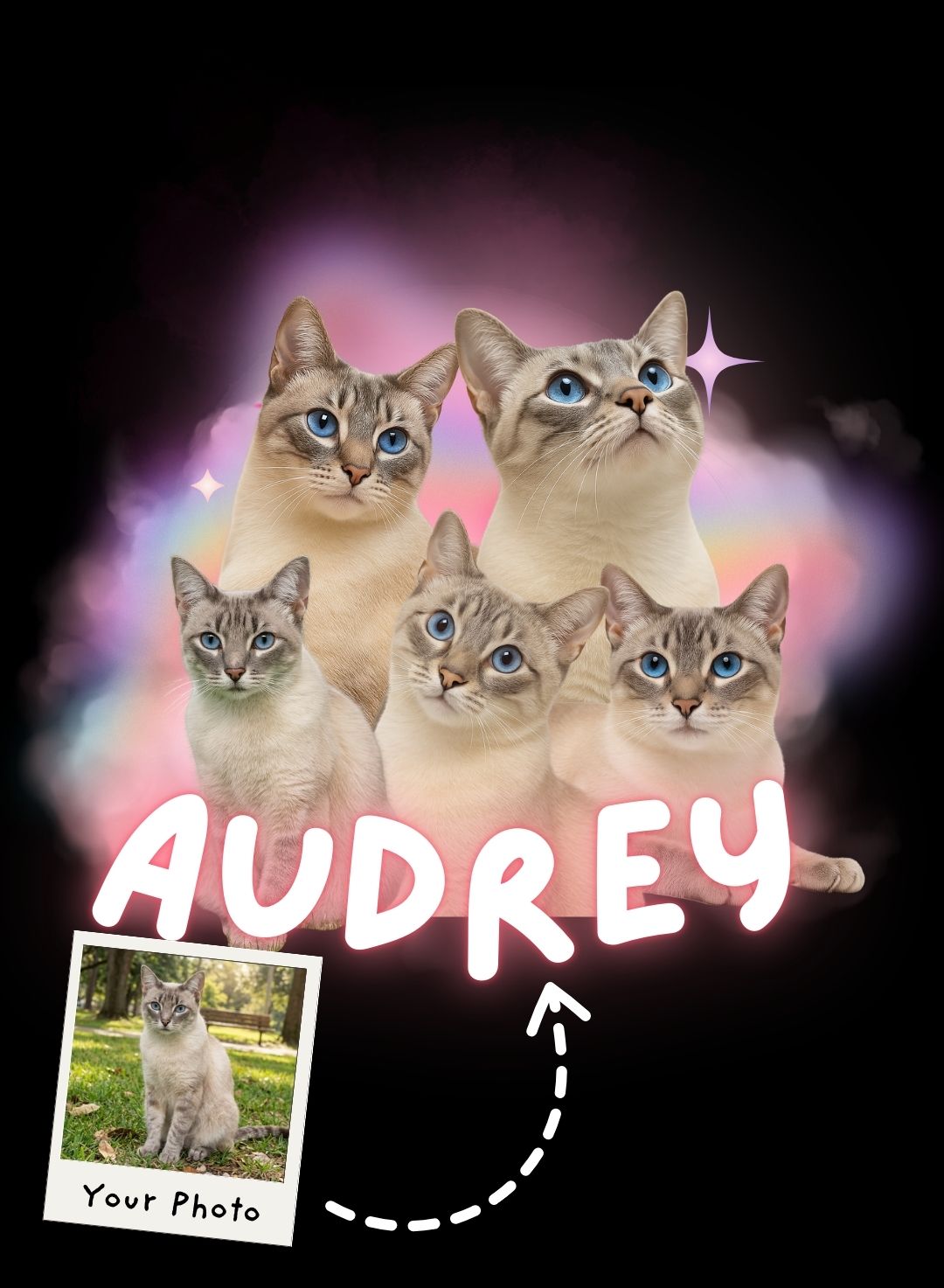 Dreamy Tails in the Sky Custom Apparel