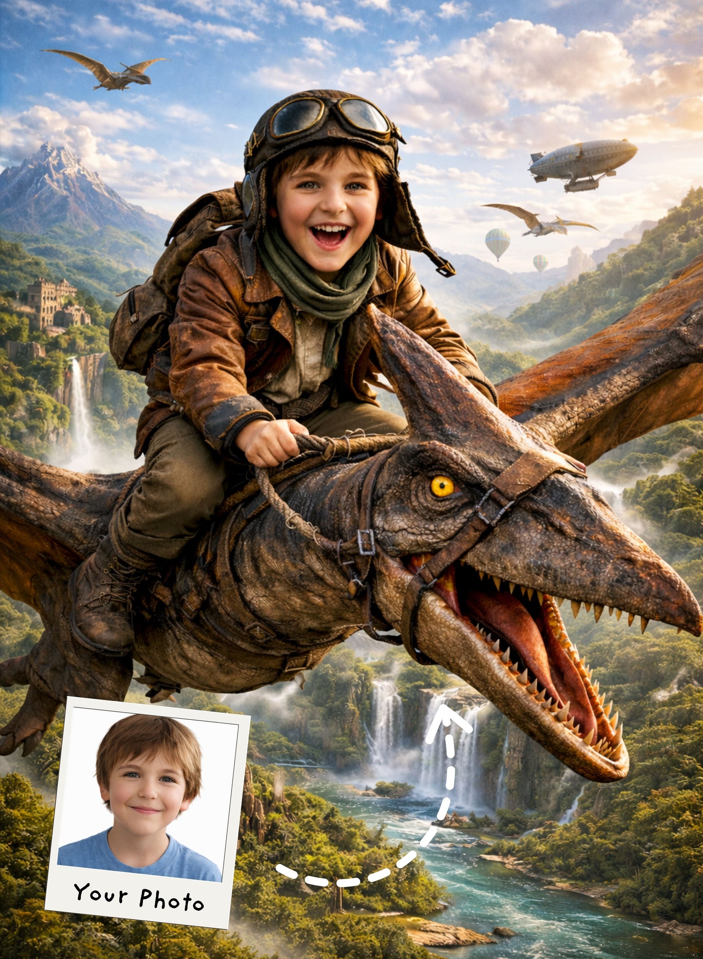 Jurassic Hero Portrait