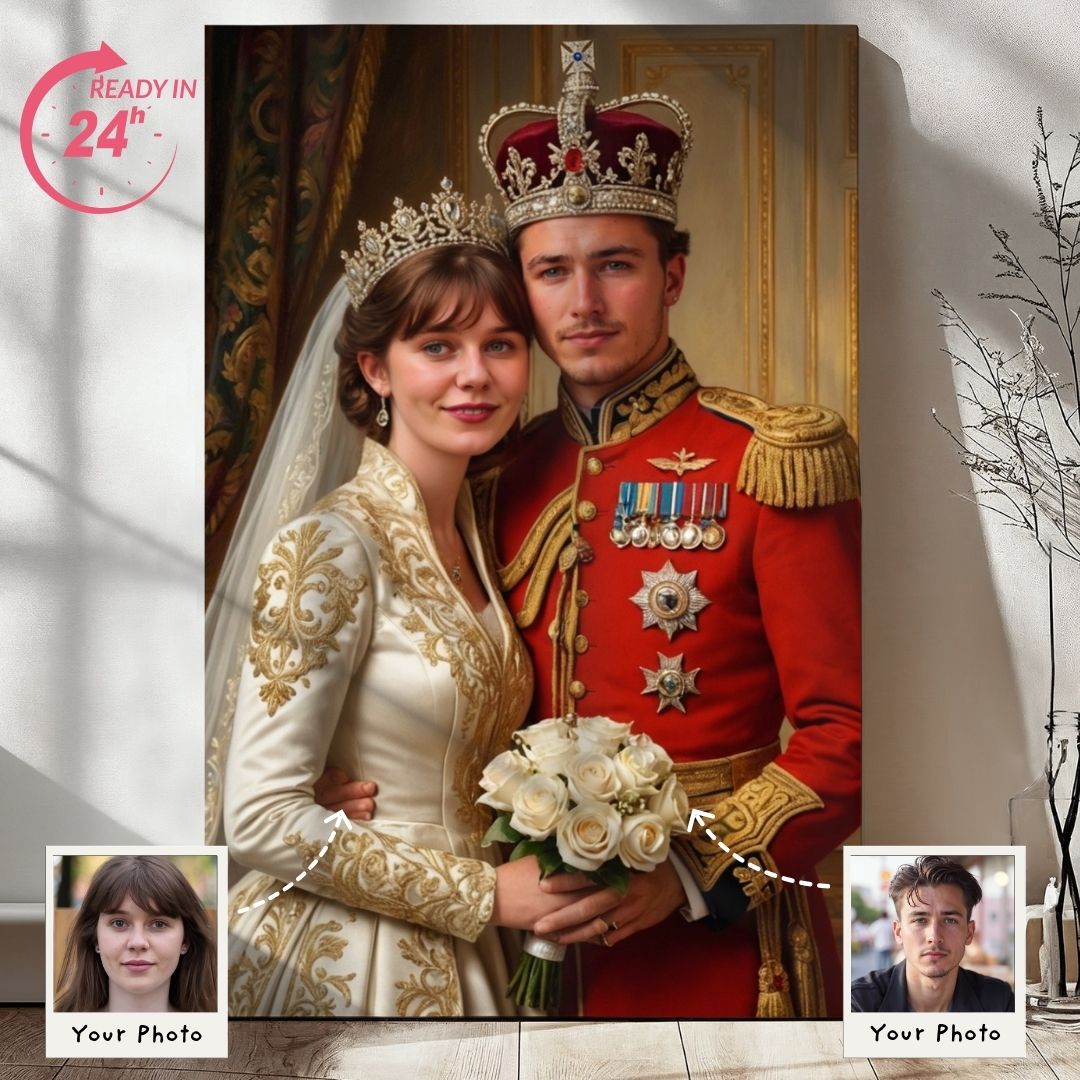 The Royal Bond Couple Portrait
