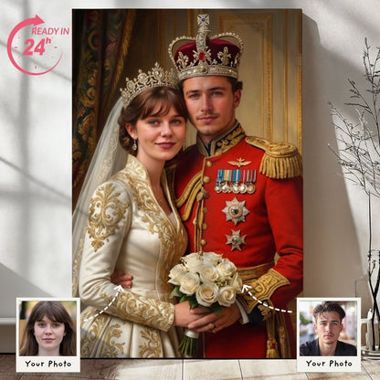 The Royal Bond Couple Portrait