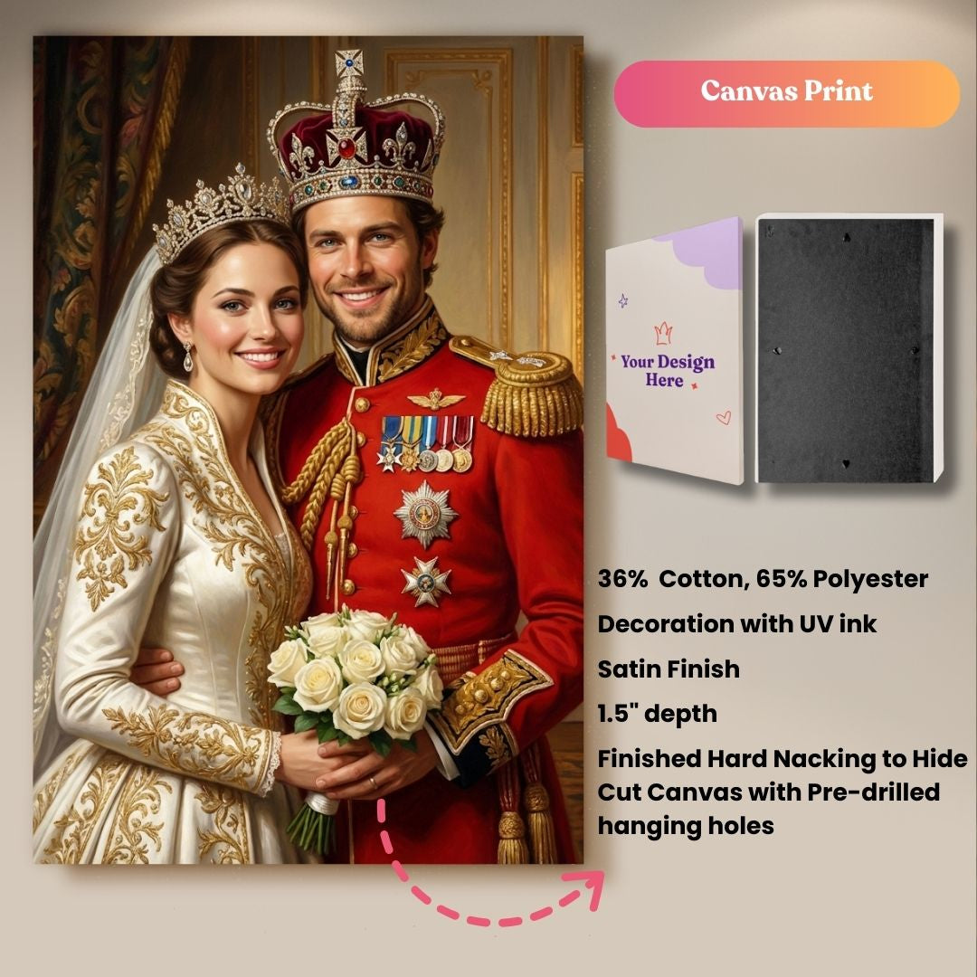 The Royal Bond Couple Portrait