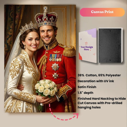 The Royal Bond Couple Portrait