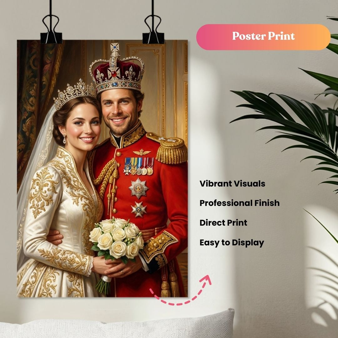 The Royal Bond Couple Portrait