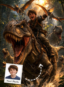 Dino Rider Adventure Portrait