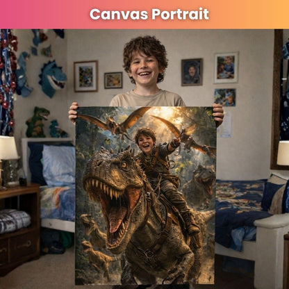 Dino Rider Adventure Portrait