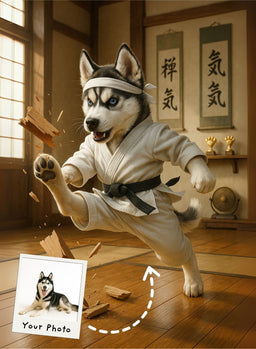 Ninja Whiskers Portrait
