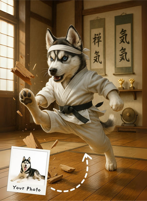 Ninja Whiskers Portrait