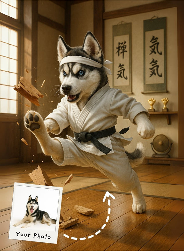 Ninja Whiskers Portrait