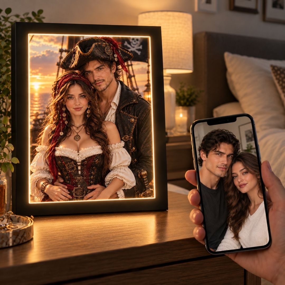 The Pirate Romance Portrait