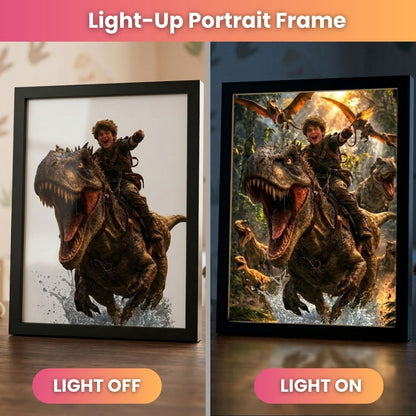 Dino Rider Adventure Portrait