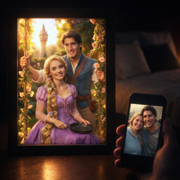 The Tangled Hearts Couple Portrait