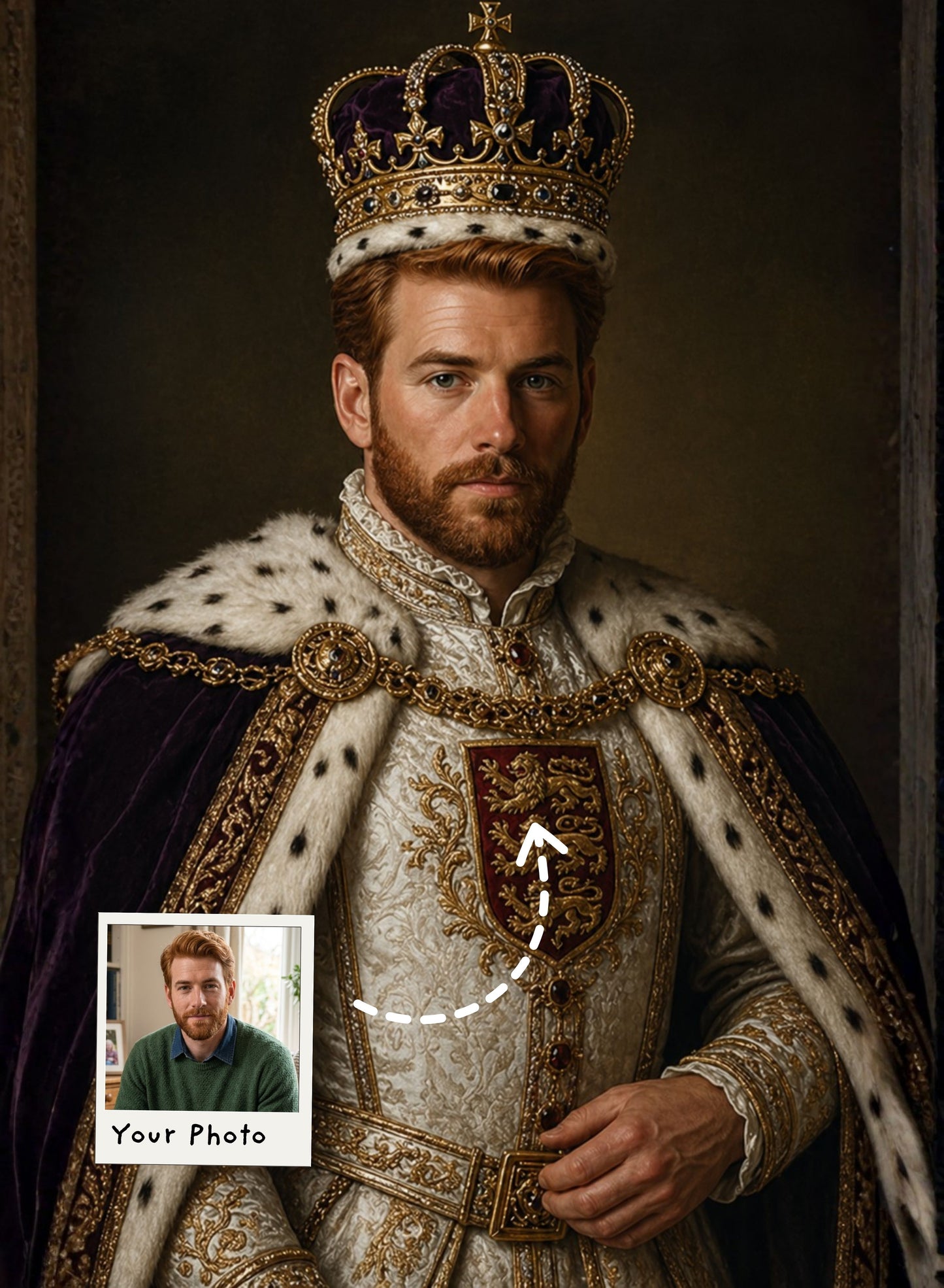 The Alpha King Portrait