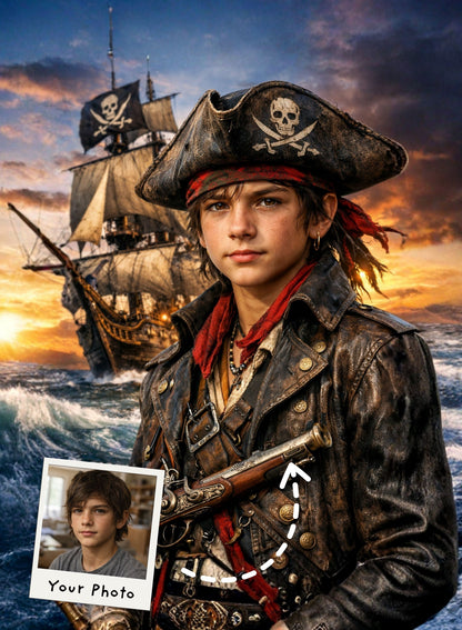 The Pirate Captain Portrait