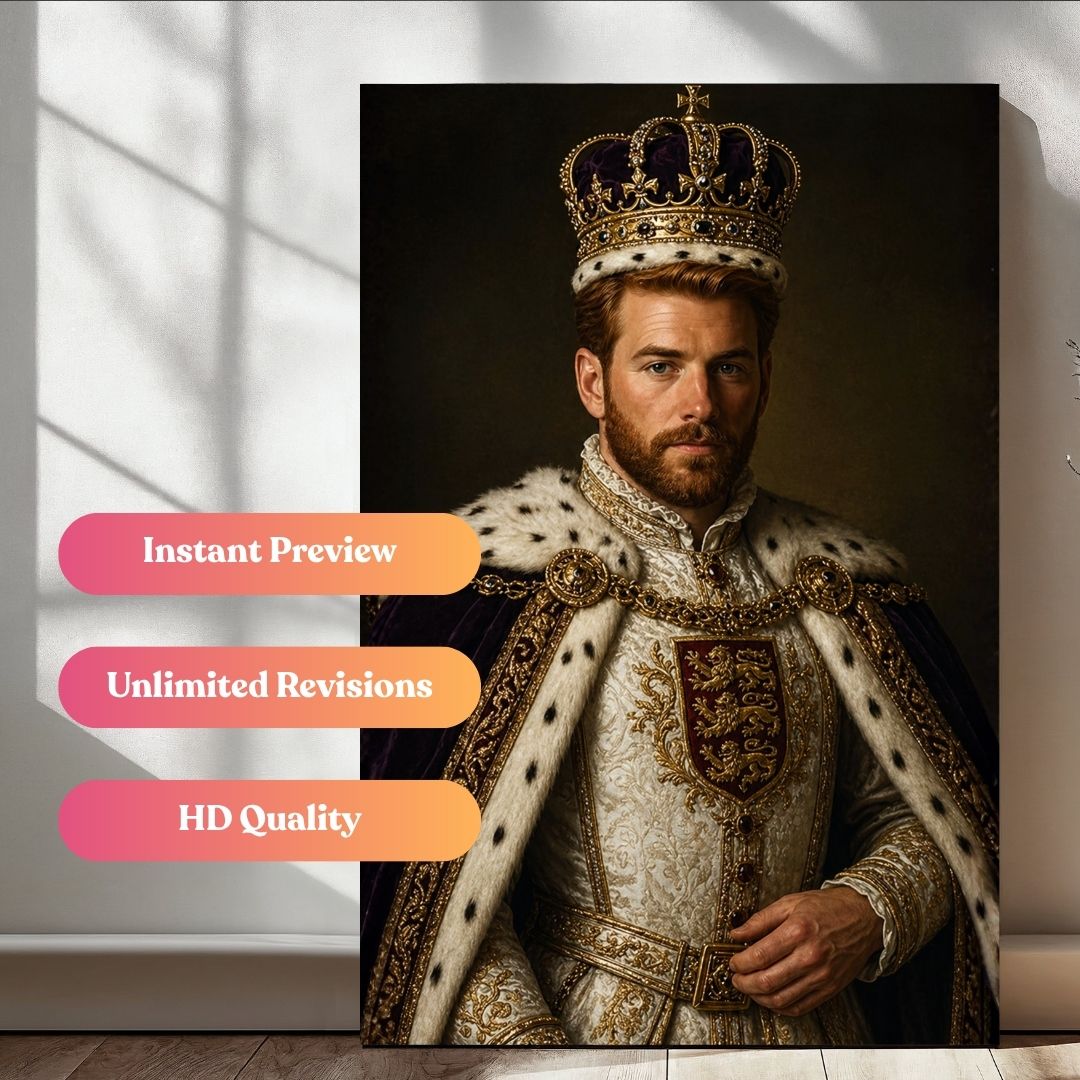 The Alpha King Portrait
