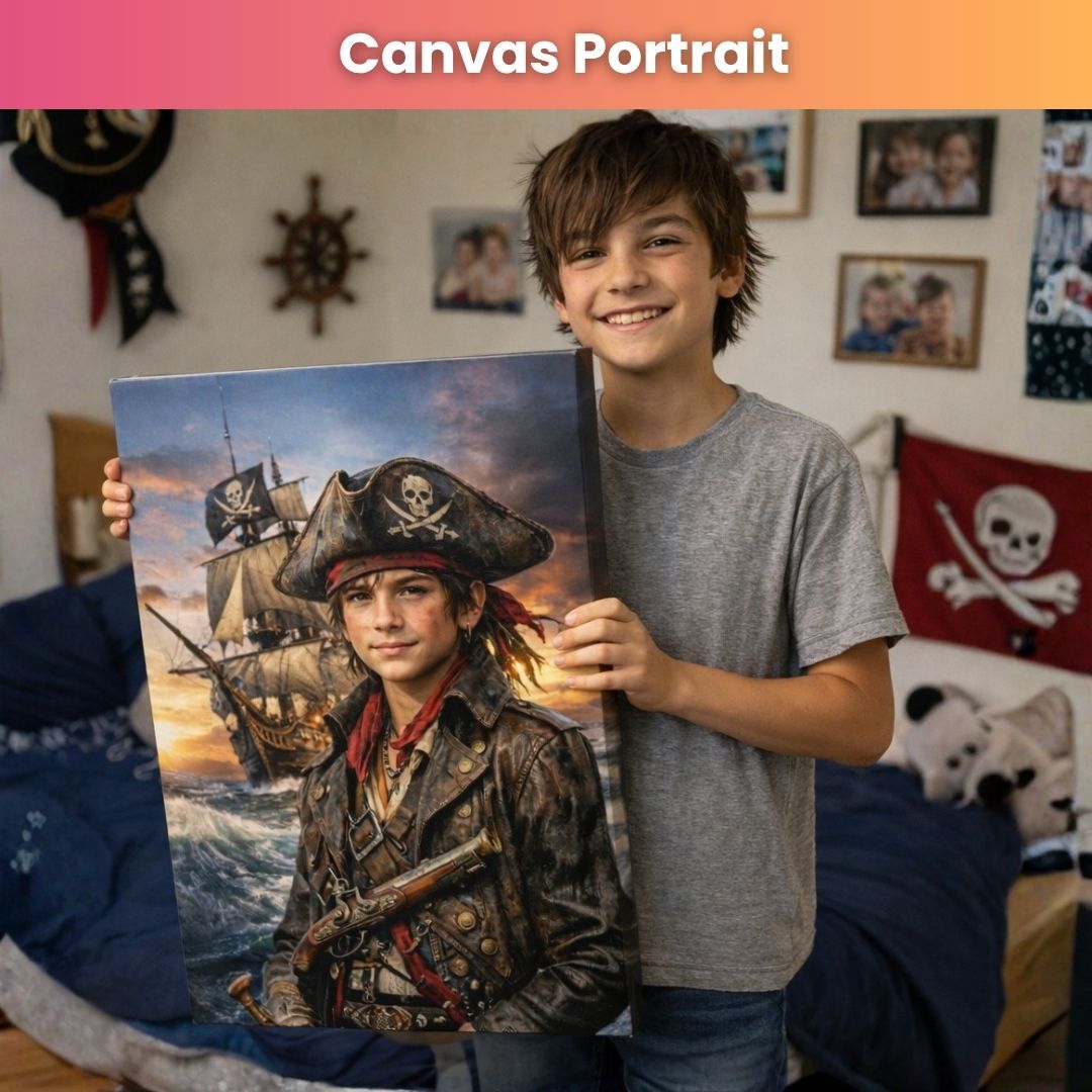 The Pirate Captain Portrait