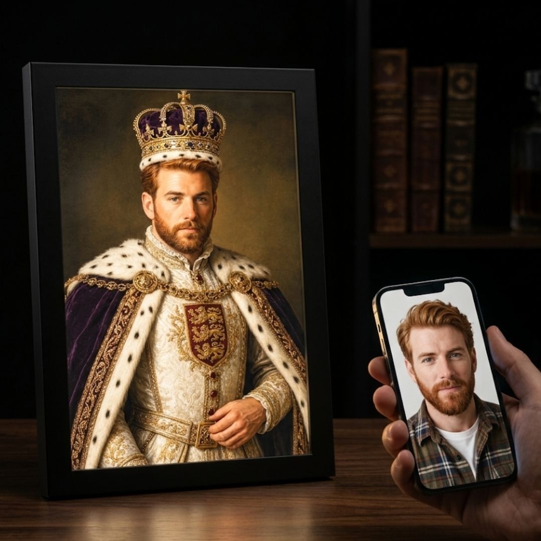 The Alpha King Portrait