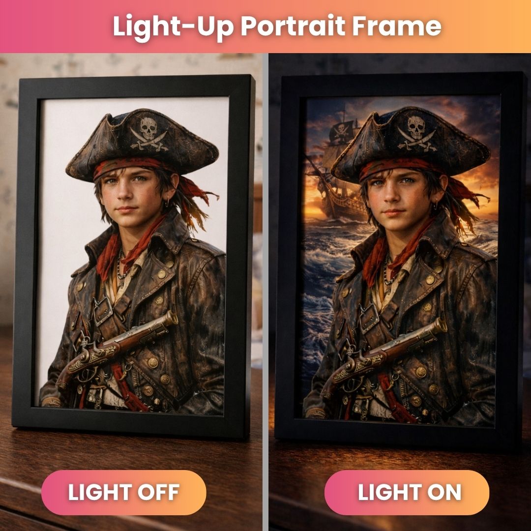 The Pirate Captain Portrait
