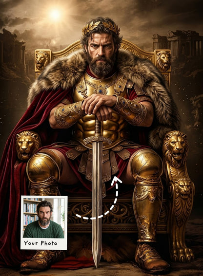 The Untouchable King Portrait