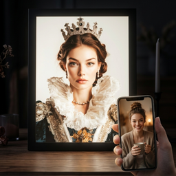 Moonlit Duchess Portrait