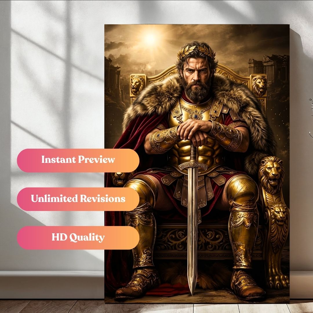 The Untouchable King Portrait