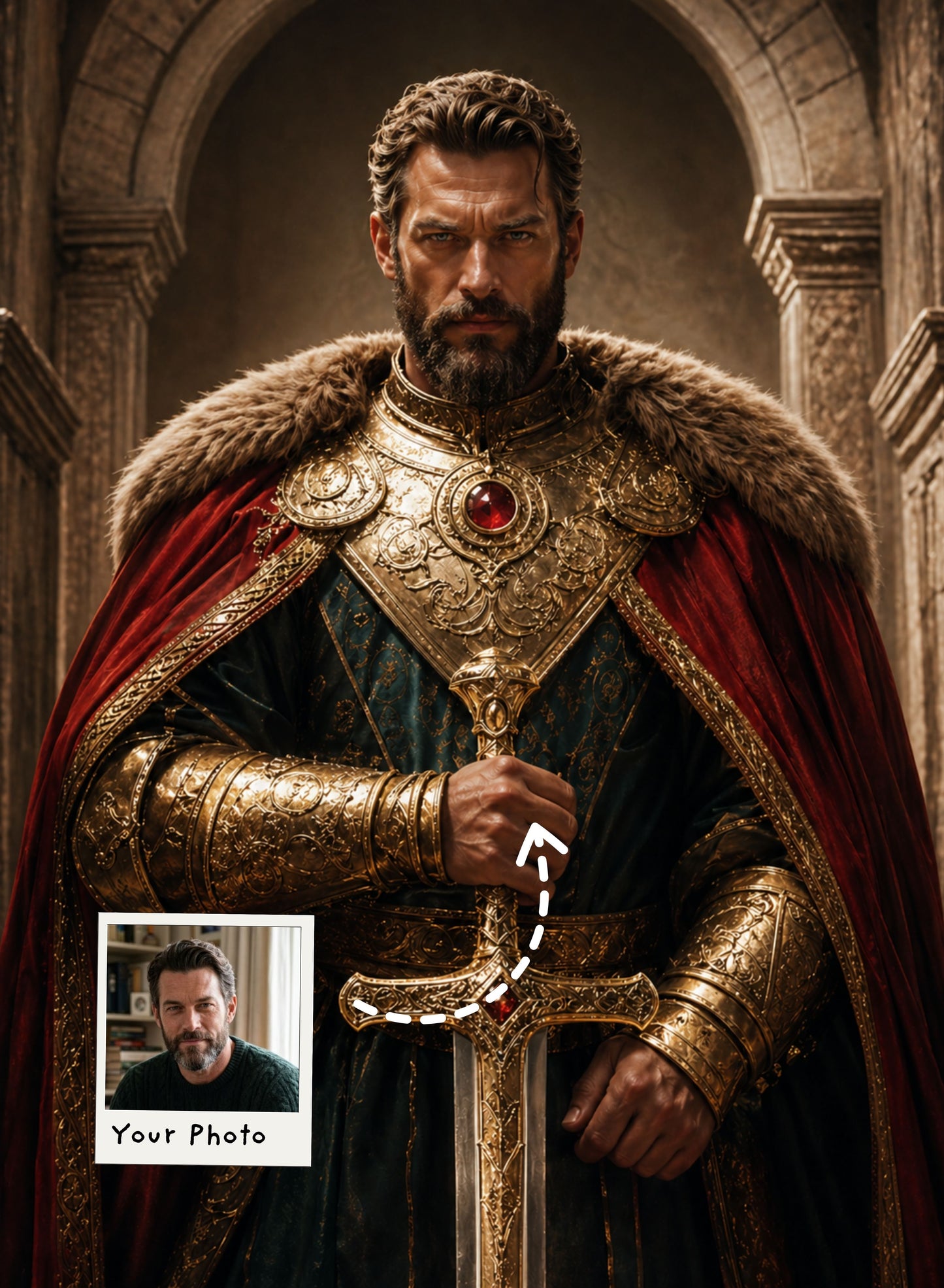 Unbreakable King Energy Portrait