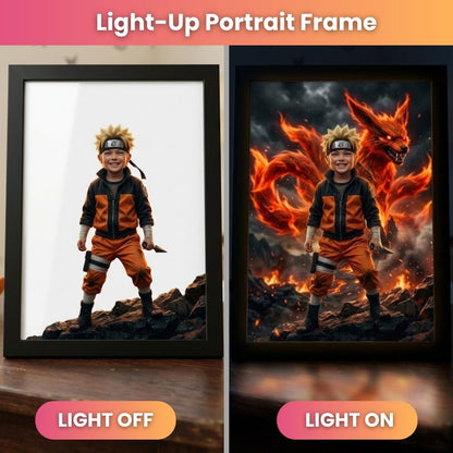 Spirit of the Fire Ninja Portrait