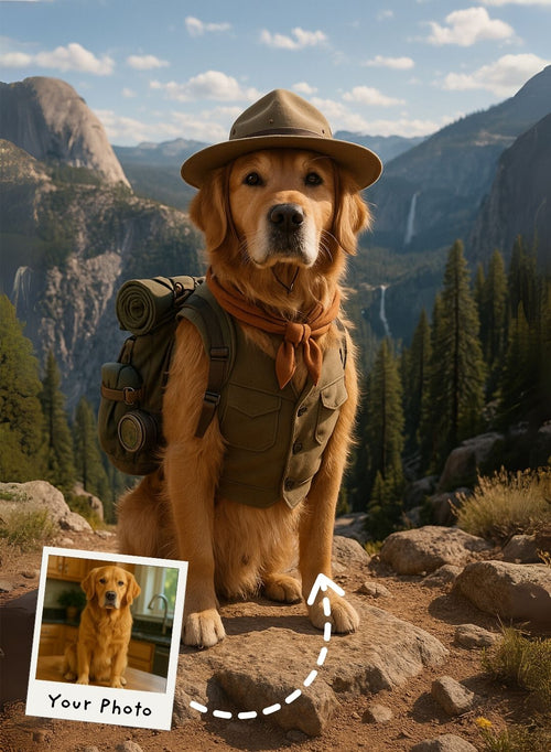 Trail Tails WanderPaw Portrait