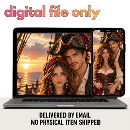 The Pirate Romance Portrait