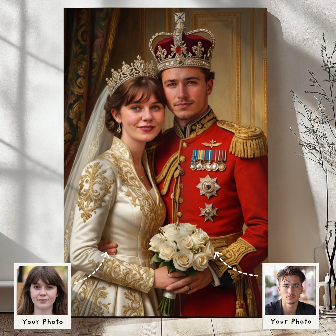 The Royal Bond Couple Portrait