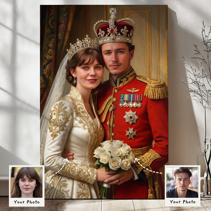 The Royal Bond Couple Portrait