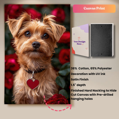 Love at First Woof Portrait