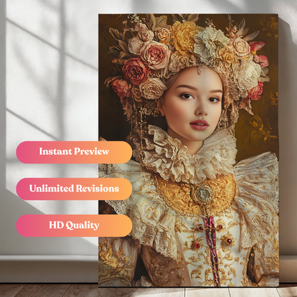 Duchess of Petalshire Portrait
