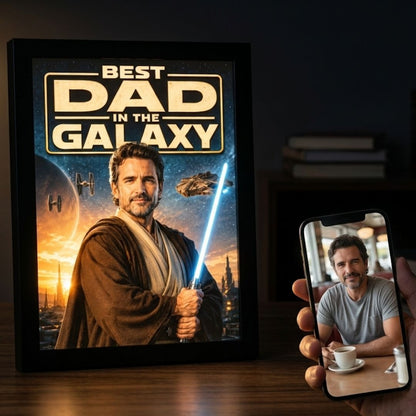 Galaxy Protector Dad Portrait