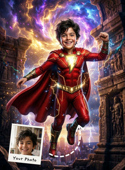 Lightning Strike Hero Portrait